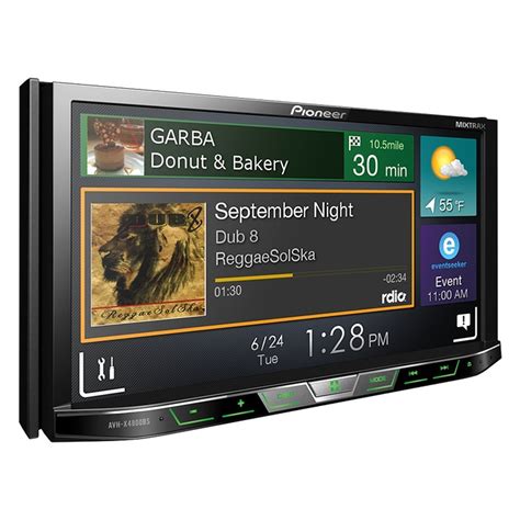 Pioneer® - Double DIN DVD/CD/AM/FM/MP3/WMA/FLAC/AAC/MP4/AVI Receiver ...