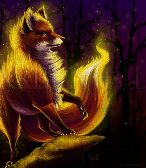 Fox Fire by MonocerosArts on DeviantArt