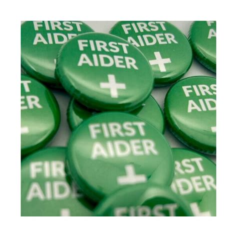 First Aider (pack of 12) - Long Service Badges