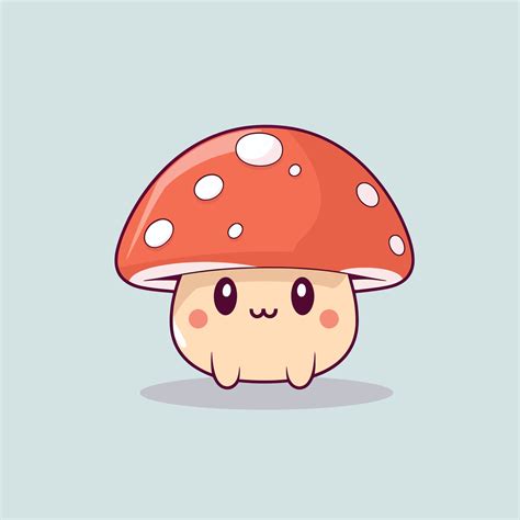 Be enchanted by our chibi cute mushroom drawing collection