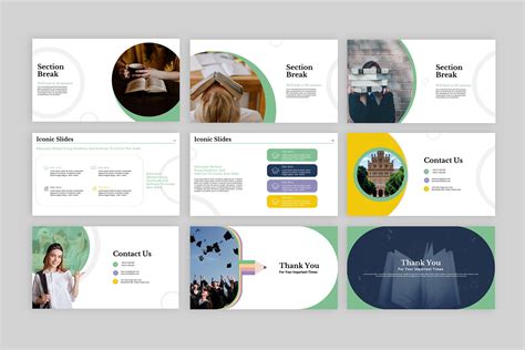 Minimal Education Presentation Template | Slidestack