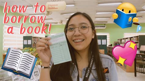 How to borrow a book from the library! - YouTube