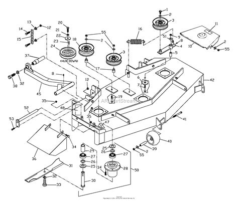 Husqvarna 48 Inch Mower Deck Parts Diagram - Catalog Library