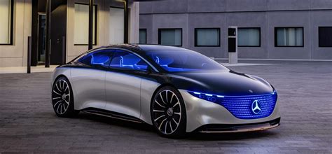 Mercedes-Benz unveils EQS electric sedan concept with 435 miles of range and 350 kW charging ...