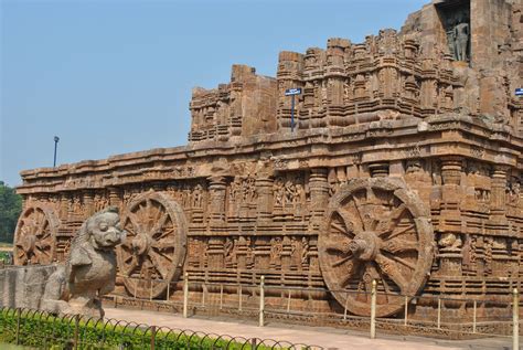 About Konark temple,Constructed At The Mouth Of River Chadrabhaga