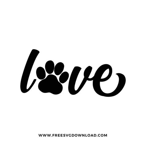 Love dog SVG & PNG Download | Free SVG Download Dog Quotes