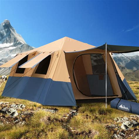 Weisshorn Instant Up Camping Tent 8 Person Pop up Tents Swag Family Hiking Dome Beach