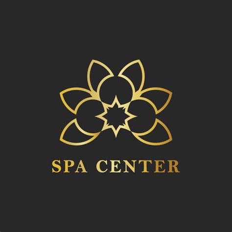 Spa center design logo vector - Download Free Vectors, Clipart Graphics ...