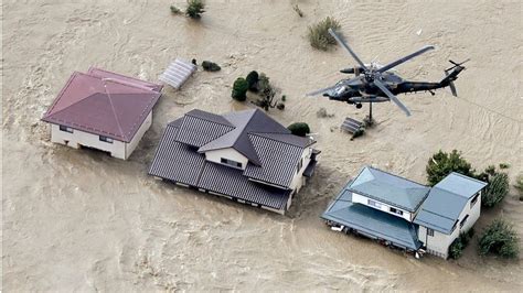 Typhoon Hagibis: Japan suffers deadly floods and landslides from storm ...