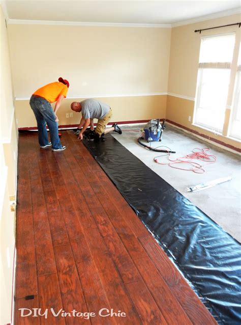 DIY Laminate Flooring