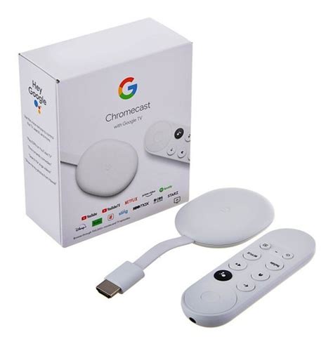 Google Chromecast 4ta generación con Google TV | Set-top box completo