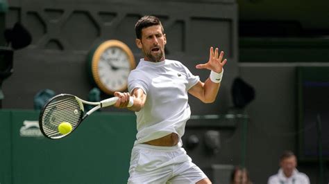 2022 Wimbledon: Novak Djokovic defeats Tim van Rijthoven