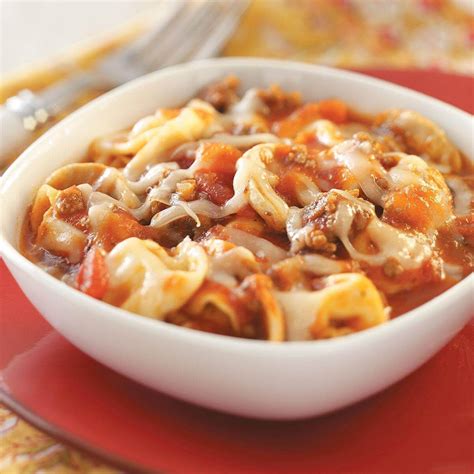 Hearty Cheese Tortellini Recipe | Taste of Home