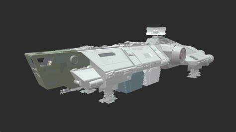 Corellian Linear Light Freighter - 3D model by monsterpartywars [57058a4] - Sketchfab