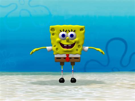 spongebob squarepants 3d lwo