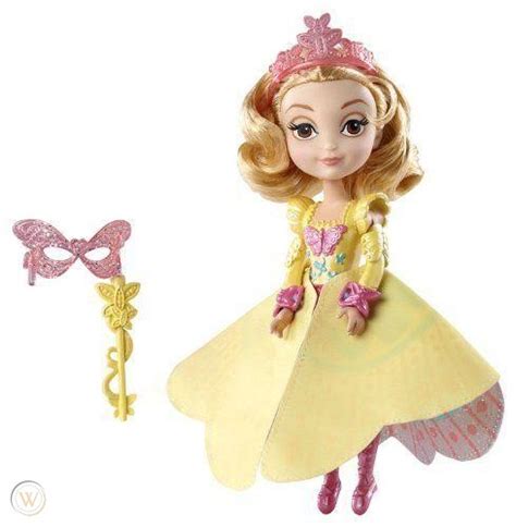 Disney Sofia The First 2-In-1 Costume Surprise Amber Butterfly Dress Doll | #1797879769