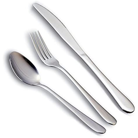 12-Piece Flatware Sets Dinner Knife Fork Spoon 3-Piece Place Setting ...