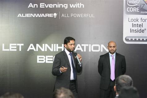 Laptop computers: Dell Alienware Launching ceremony