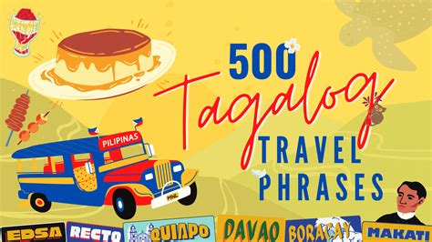 Best List of 500 Common Tagalog Phrases for Travel - Ling App