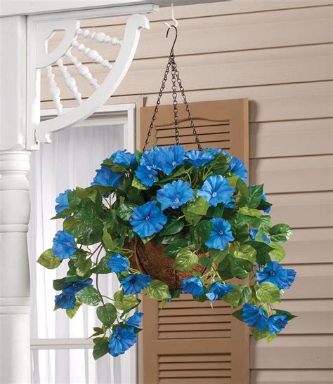 Fully Assembled Petunia Hanging Basket by OakRidgeTM | eBay