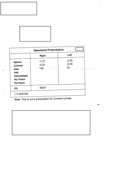 Im almost 18, this is my eye test results from a few months ago, is there anything i should be ...