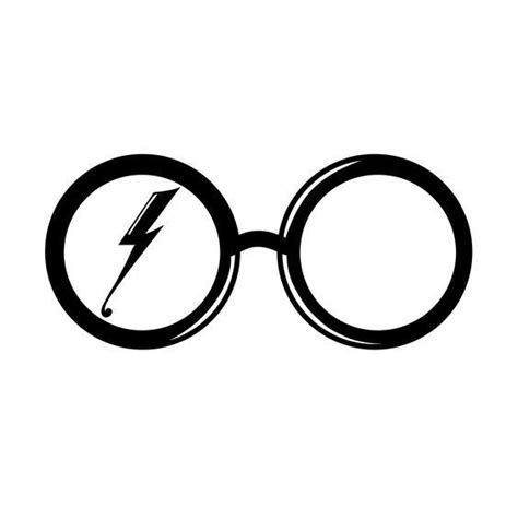 Harry Potter Glasses Tattoo Design