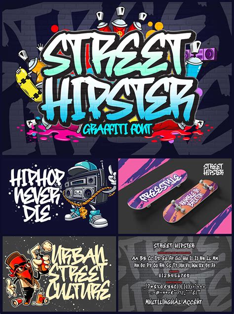 Street Hipster Font | dafont.com