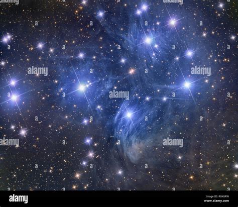 Pleiades Star Cluster High Resolution Stock Photography and Images - Alamy