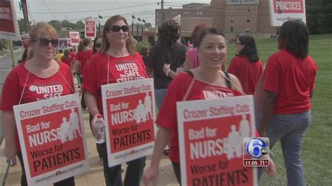 Crozer-Chester Medical Center nurses go on strike - 6abc Philadelphia