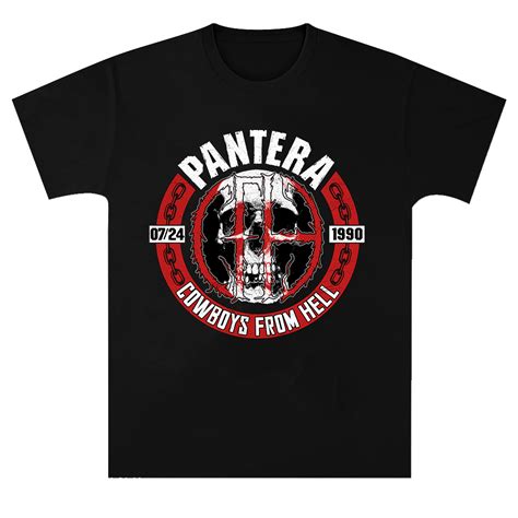 CFH Skull Circle T-shirt – Pantera Official Store