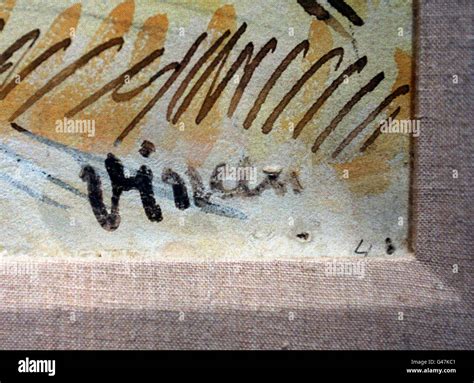 SOTHEBY'S/ Van Gogh signature Stock Photo - Alamy