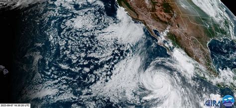 Hurricane Jova path: Images show storm swirling in Pacific Ocean