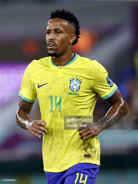 DOHA - Eder Militao of Brazil during the FIFA World Cup Qatar 2022 ...