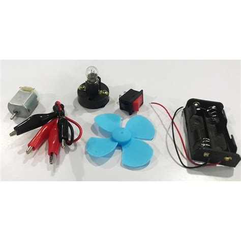 DIY DC Motor Kit with DC motor and Fan for Student Project | Shopee Philippines