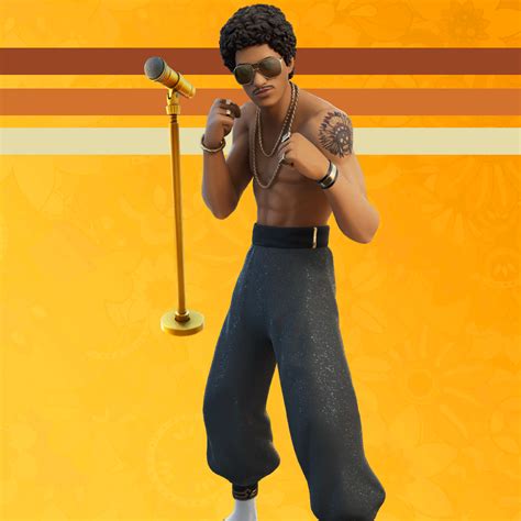 Fortnite Bruno Mars Skin - PNG, Styles, Pictures