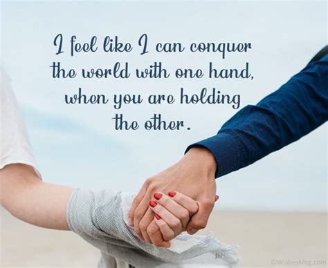 Holding Hand Quotes - Romantic Hold My Hand Messages | WishesMsg