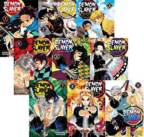 Demon Slayer All Manga Books - Ajor Png