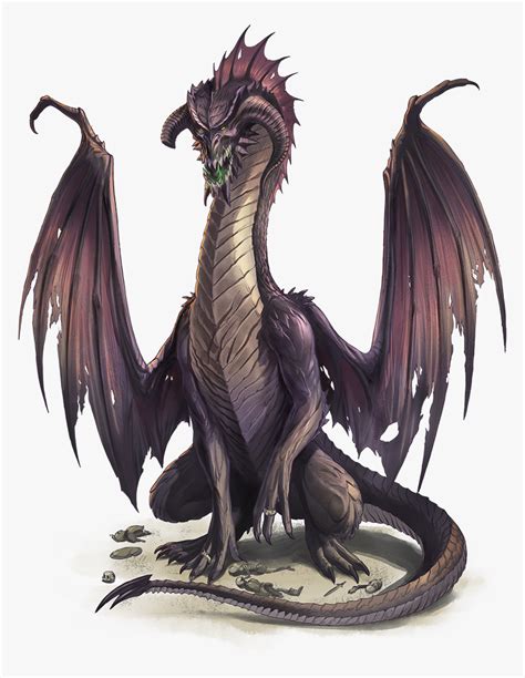 Evil Dragon Dnd, HD Png Download - kindpng