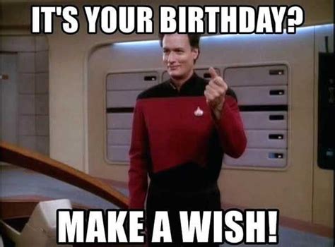 20 Best Star Trek Birthday Meme - Justmeme | Star trek birthday meme, Star trek birthday, Star ...