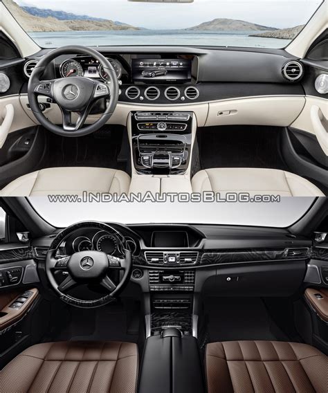 Mercedes E Class (W213) vs Mercedes E Class (W212) interior Old vs New