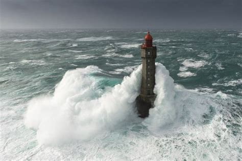 Lighthouse of La Jument, the hell of Ouessant