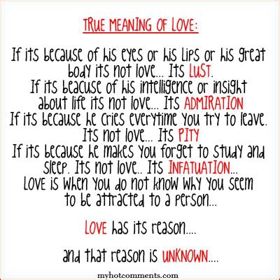 Meaning Of True Love Quotes. QuotesGram