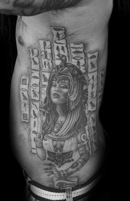 30 Hieroglyphics Tattoo Designs For Men - Ancient Egyptian Ink Ideas