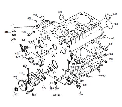 Kubota Engine Parts Diagram