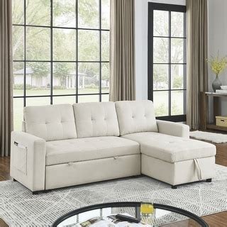 Sleeper Sofa Bed Reversible Sectional Couch - Bed Bath & Beyond - 39042515