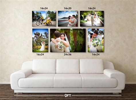 Pin by Ivonklarita on Studio Space | Wedding picture walls, Family photo wall, Canvas photo wall