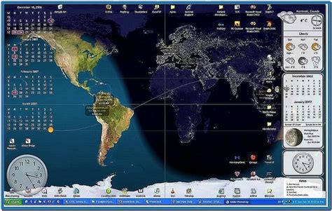 World Map Clock Screensaver | Images and Photos finder