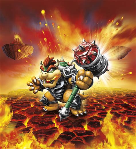 Skylanders SuperChargers - Bowser gameplay