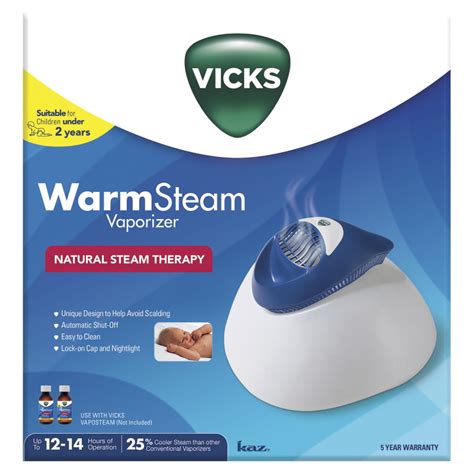 VICKS Warm Steam Vaporiser - Choice Pharmacy