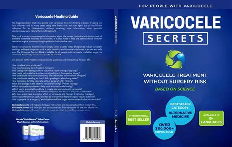 Varicocele Secrets: Natural Healing Guide / Download Ebook